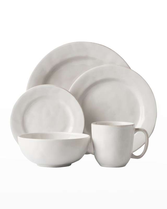Puro 5pc Place Setting - Whitewash