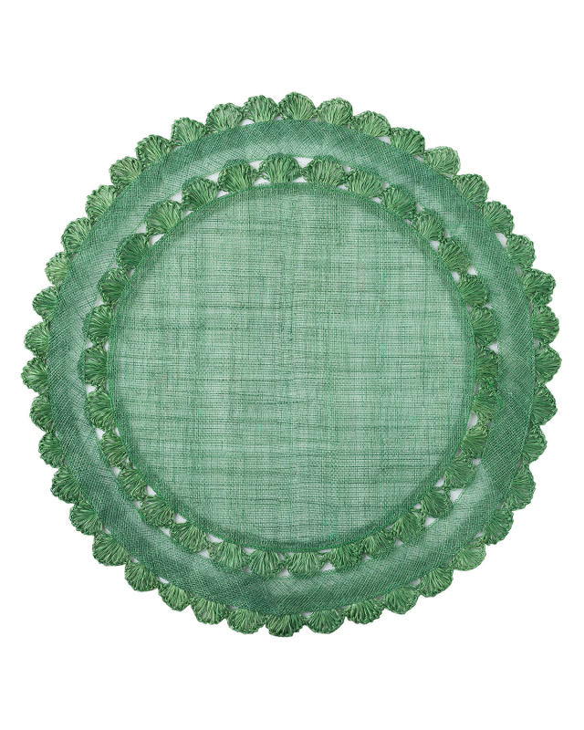 Isadora Placemat - Evergreen