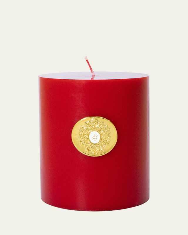 31.74 oz. Wirtanen Red Cylindrical Candle