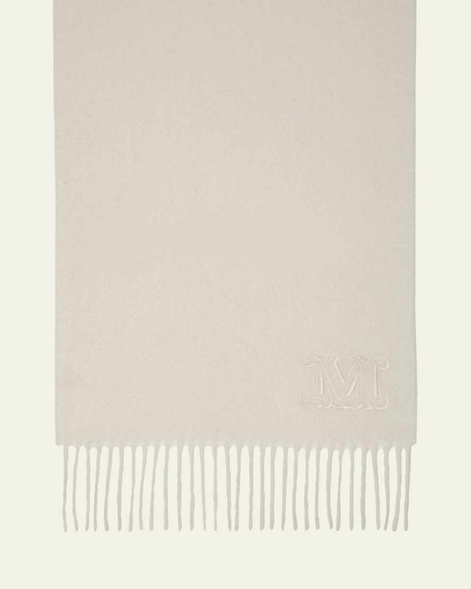 Dalia Fringe Wool Scarf
