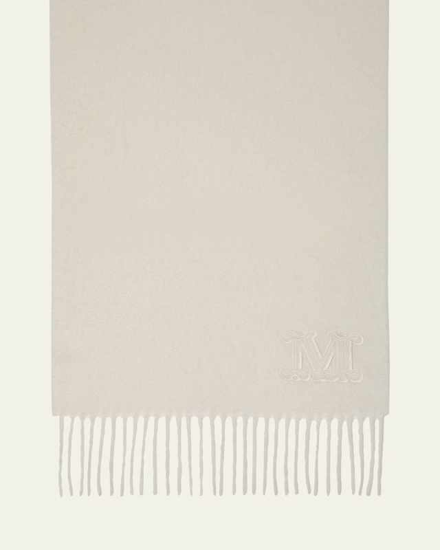 Dalia Fringe Wool Scarf