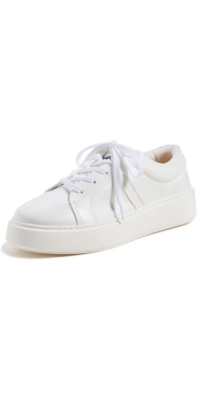 GANNI Sporty Mix Sneakers Egret