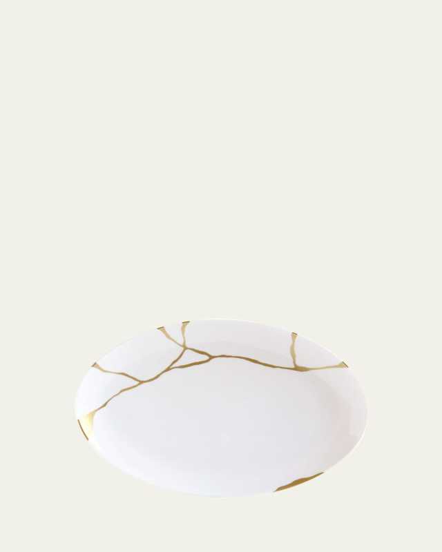 Kintsugi Oval Platter