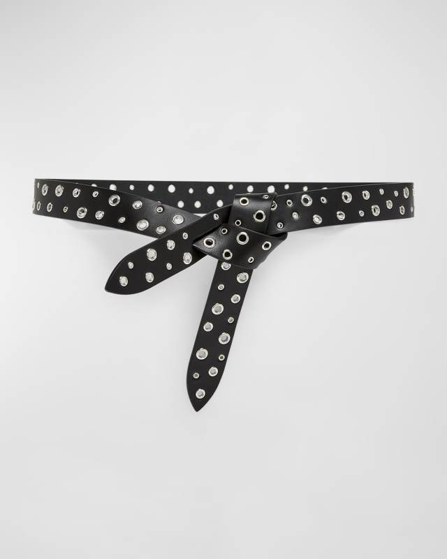 Lecce Leather Pull-Through Belt