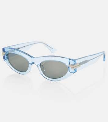 Bottega Veneta Classic oval sunglasses