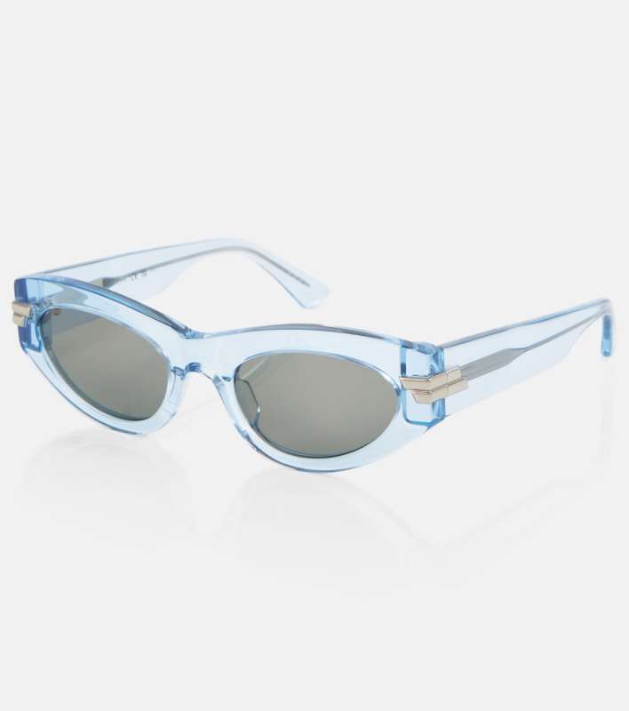 Bottega Veneta Classic oval sunglasses