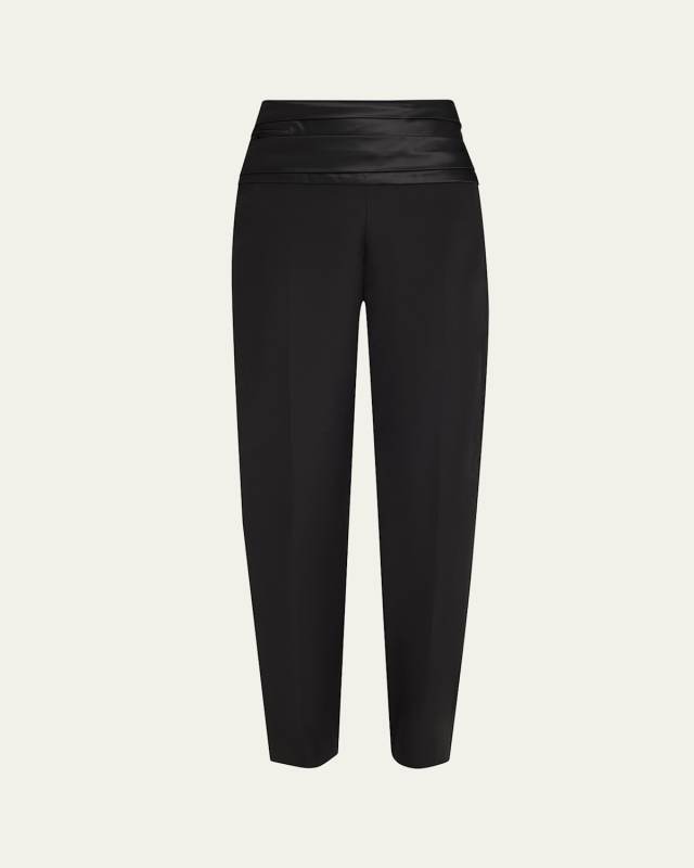 Camberly Bicolor Draped Pants