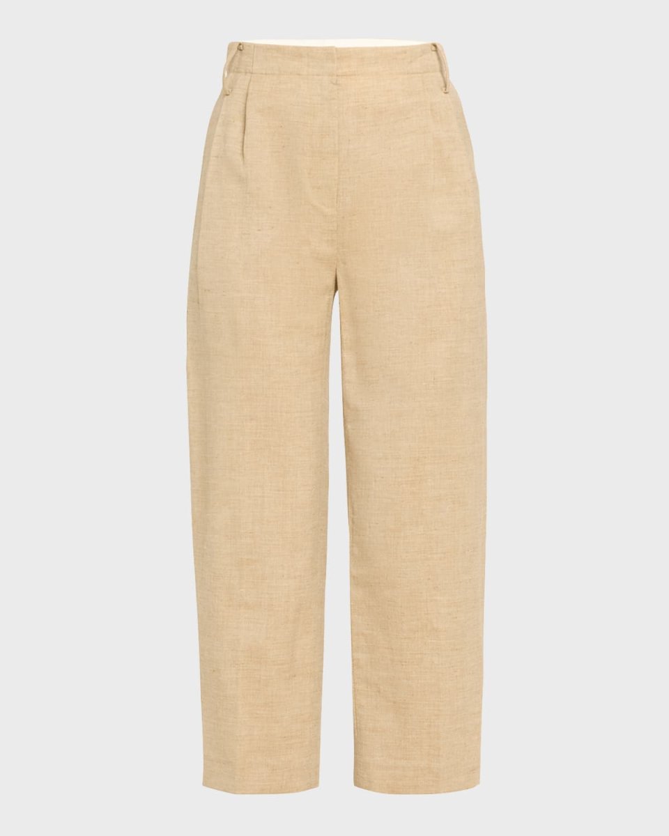 The Jareth Linen-Blend Suit Trousers