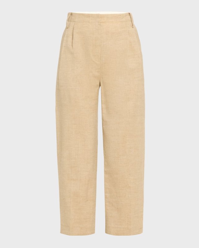 The Jareth Linen-Blend Suit Trousers