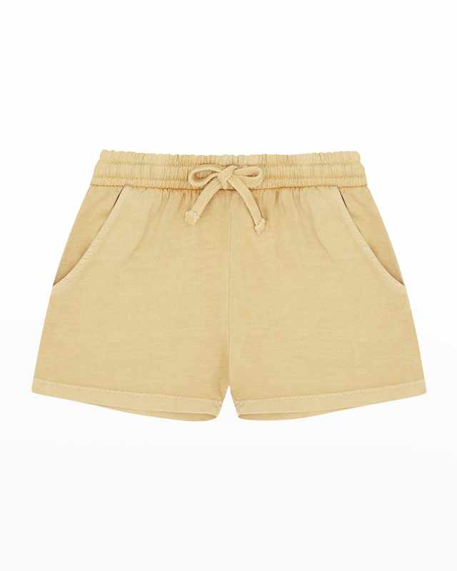Kid's Organic Cotton Shorts, Size Newborn-6