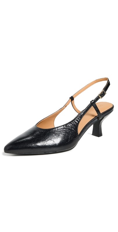 Madewell Olympia Sling Heels True Black