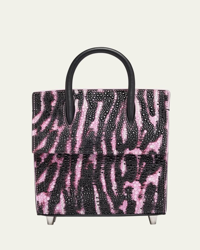 Paloma Mini Quagga Strass Top-Handle Bag