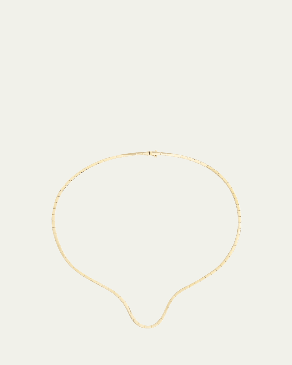 18K Yellow Gold Radiant Choker