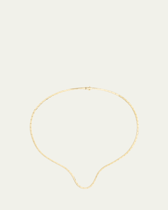18K Yellow Gold Radiant Choker