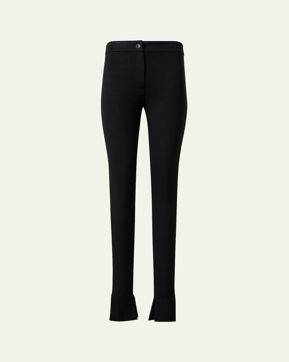 Friatte Split Cuff Jersey Leggings