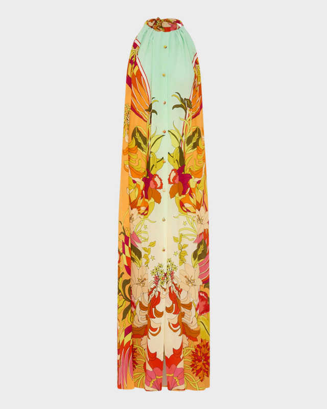 The Flower Child Society Kaftan Coverup