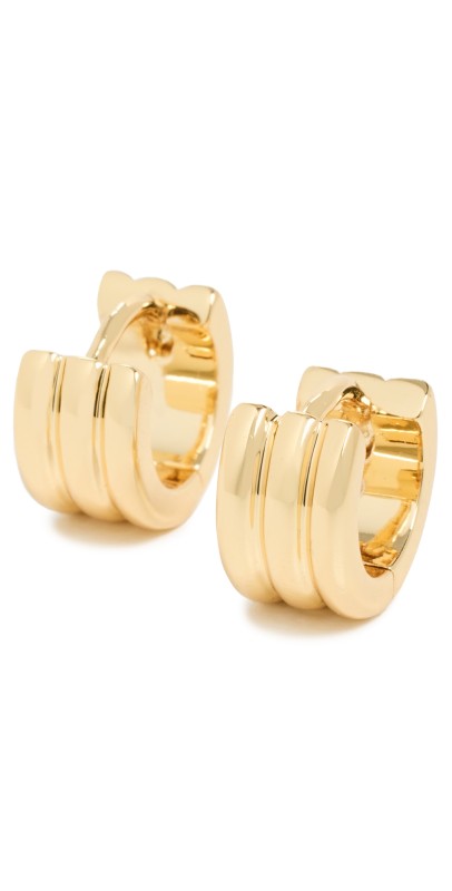 Gorjana Reed Huggies Gold