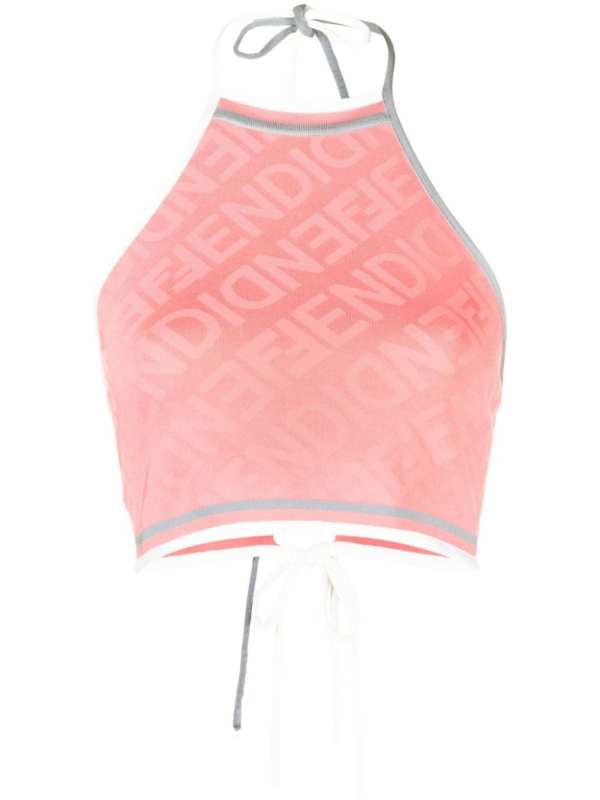 sleeveless cropped top