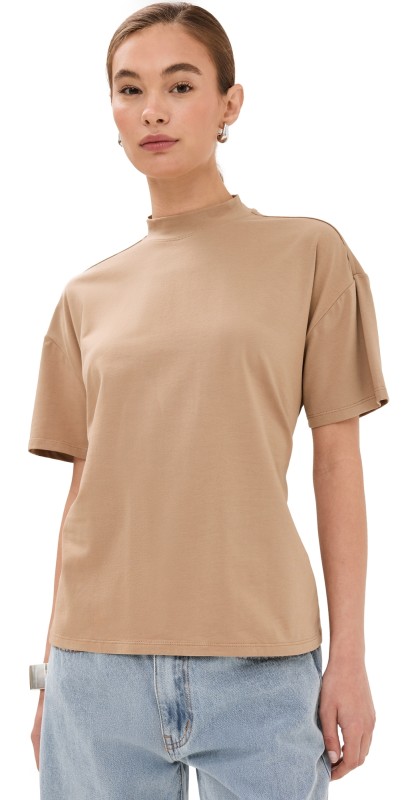 Proenza Schouler White Label Mira Tee Khaki