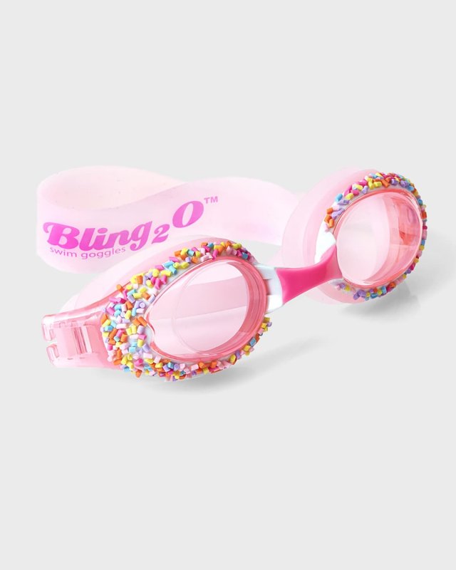 Kid's Angel Cake Pink Cake Pop Swim Goggles