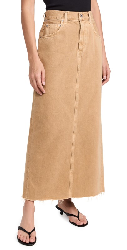 Citizens of Humanity Verona Column Skirt Seychelles