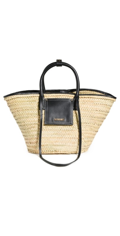Jacquemus Le Panier Soli Tote Black