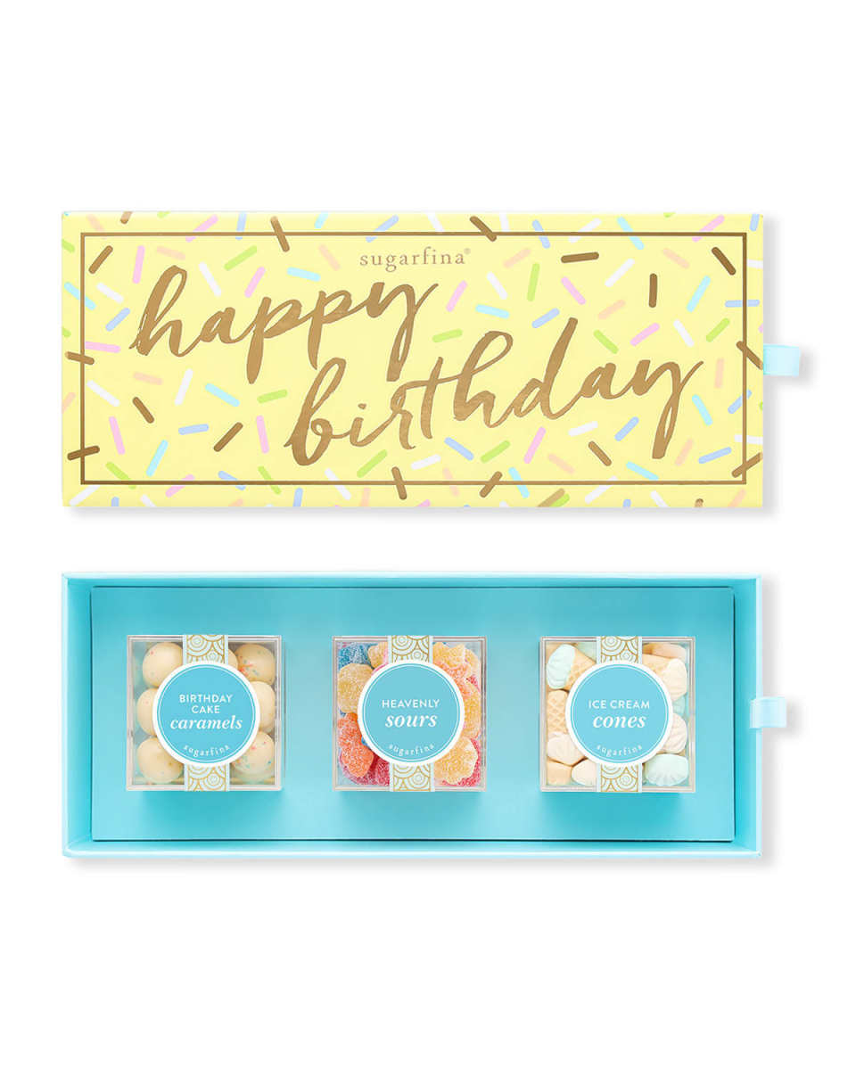 Happy Birthday 3-Piece Candy Bento Box