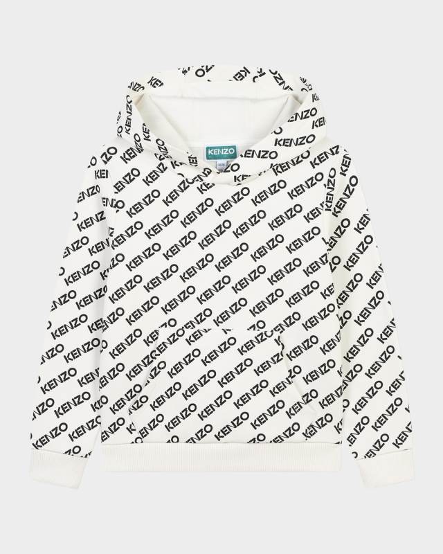 Kid's Classic Logo-Print Hoodie, Size 4-