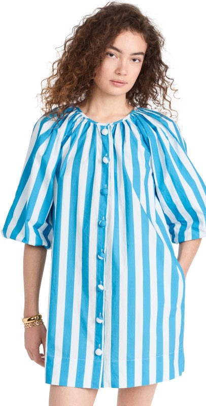 RHODE Paloma Dress Dorsey Stripe Grande