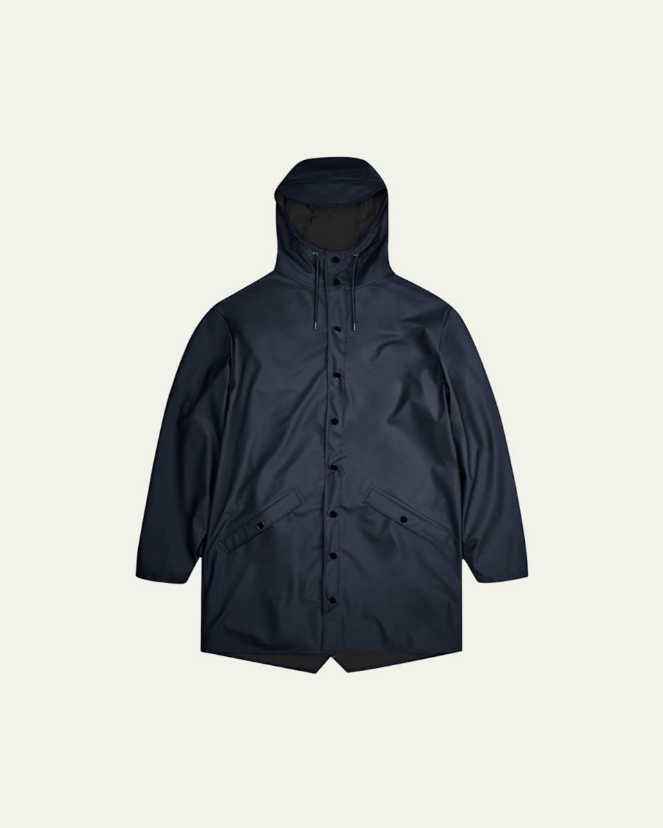 Long Snap-Front Jacket