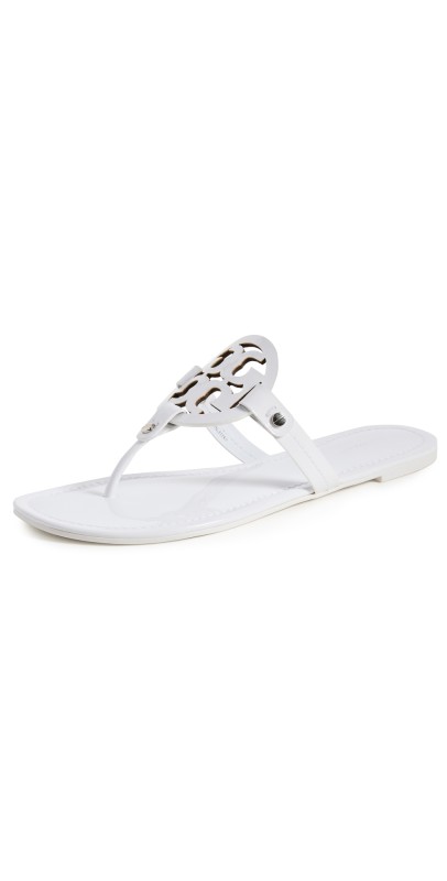 Tory Burch Miller Sandals Optic White