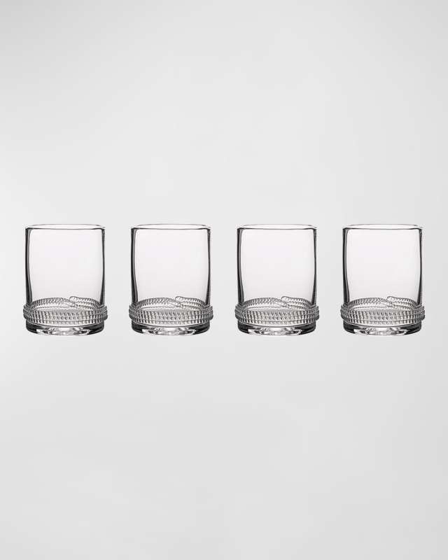 Dean Double Old-Fashioned Glasses, Set of 4