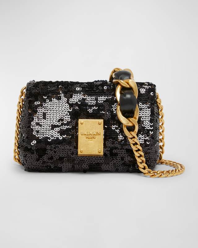 1945 Mini Shoulder Bag in Sequin Leather