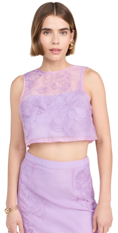 Cinq à Sept Etta Top Lilac