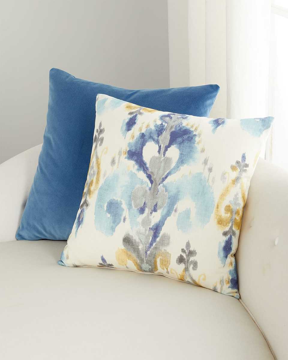 Aoki Decorative Pillow In Azure