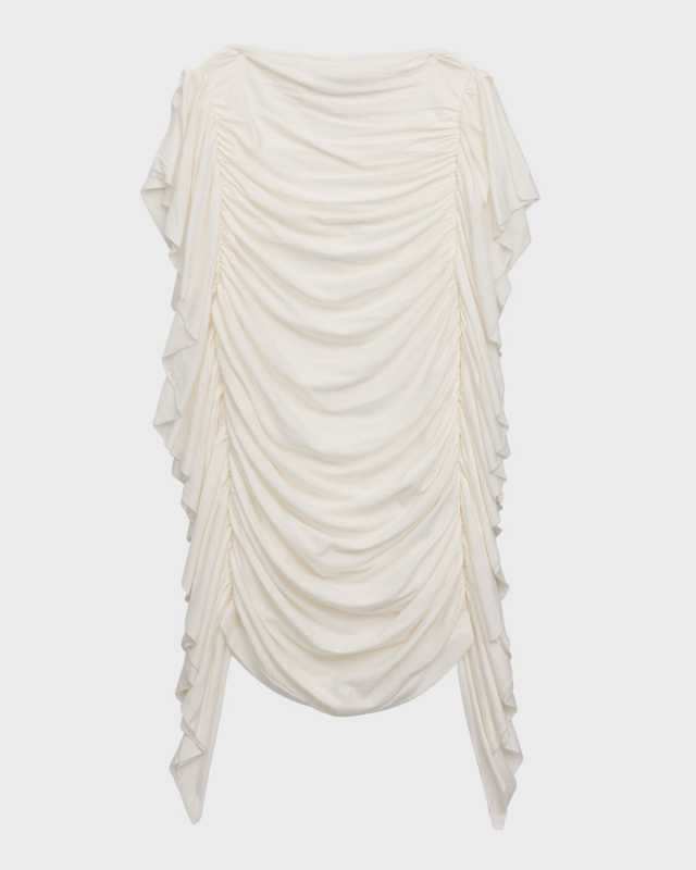 Girl's Nakia Rouched Top, Size 4-12