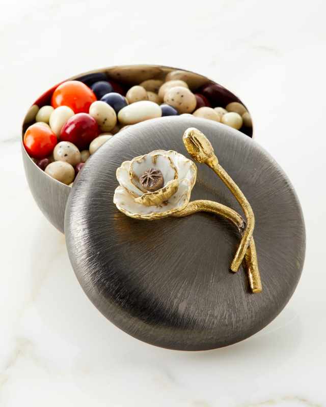 Anemone Covered Candy Dish