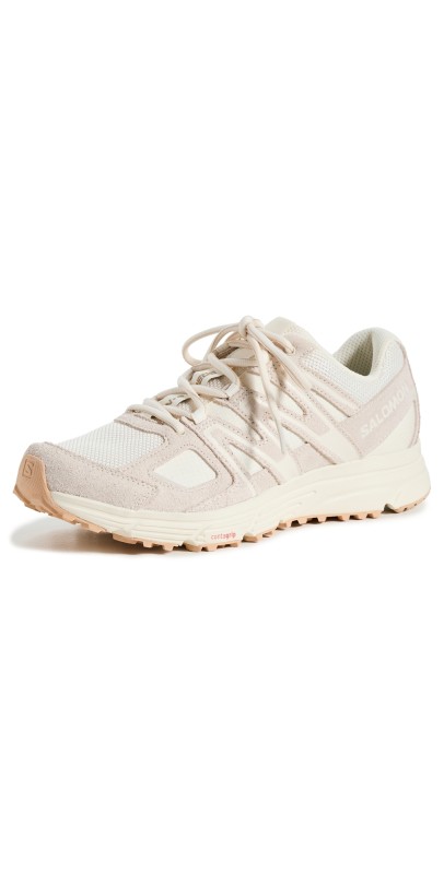 Salomon XMN-4 Suede Sneakers Rainy Day/Vanilla/Kelp