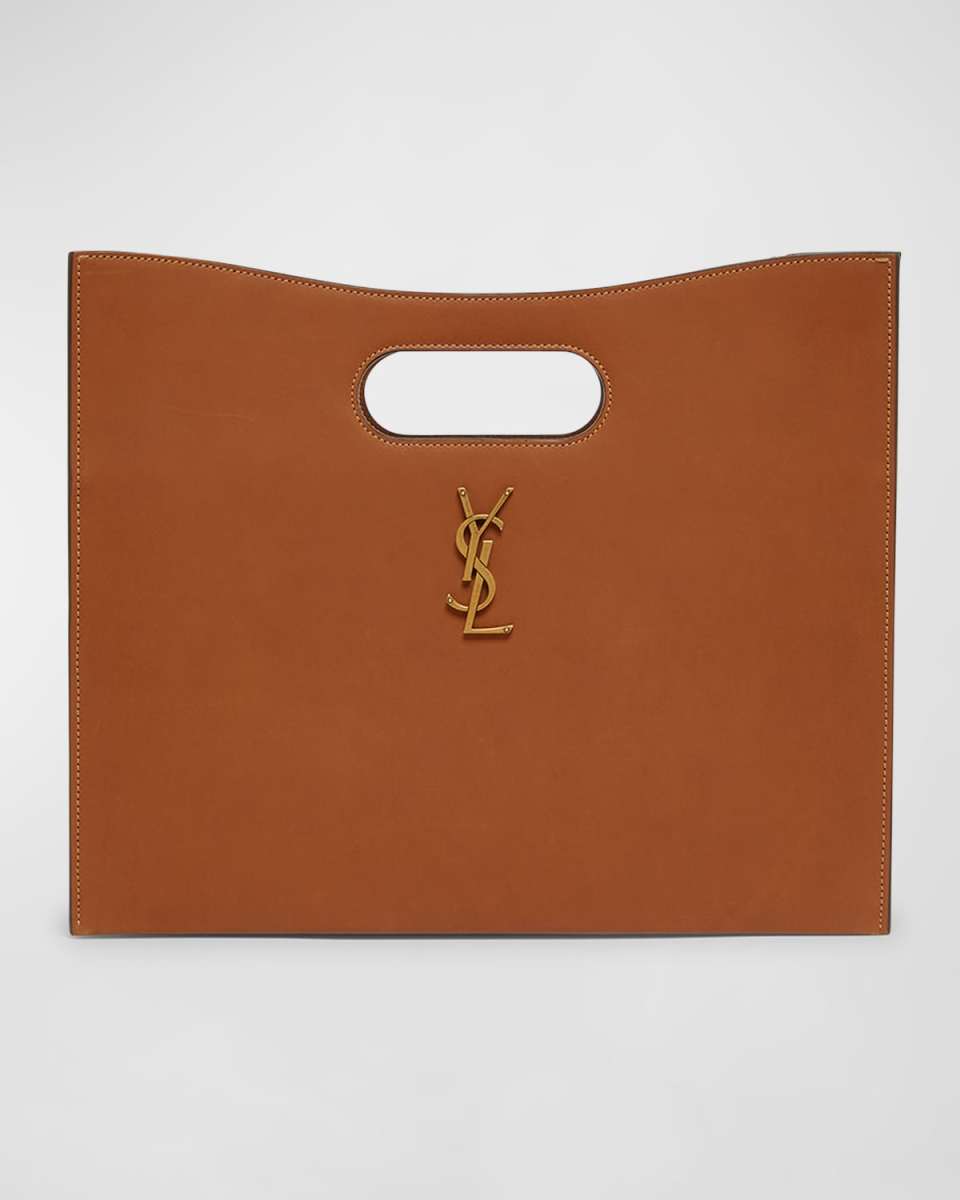 Le Carre YSL Top-Handle Bag in Leather