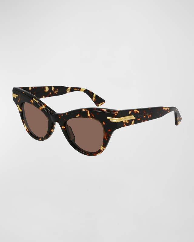 Acetate Cat-Eye Sunglasses