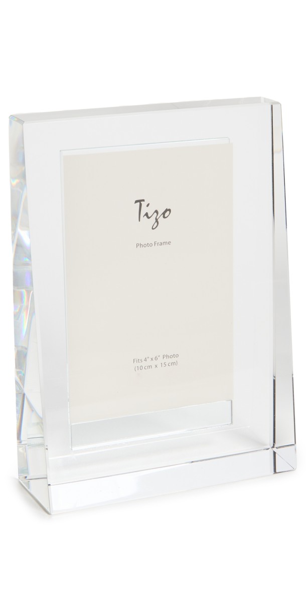 Tizo Design Tizo Design 4x6 Crystal Glass Frame Clear
