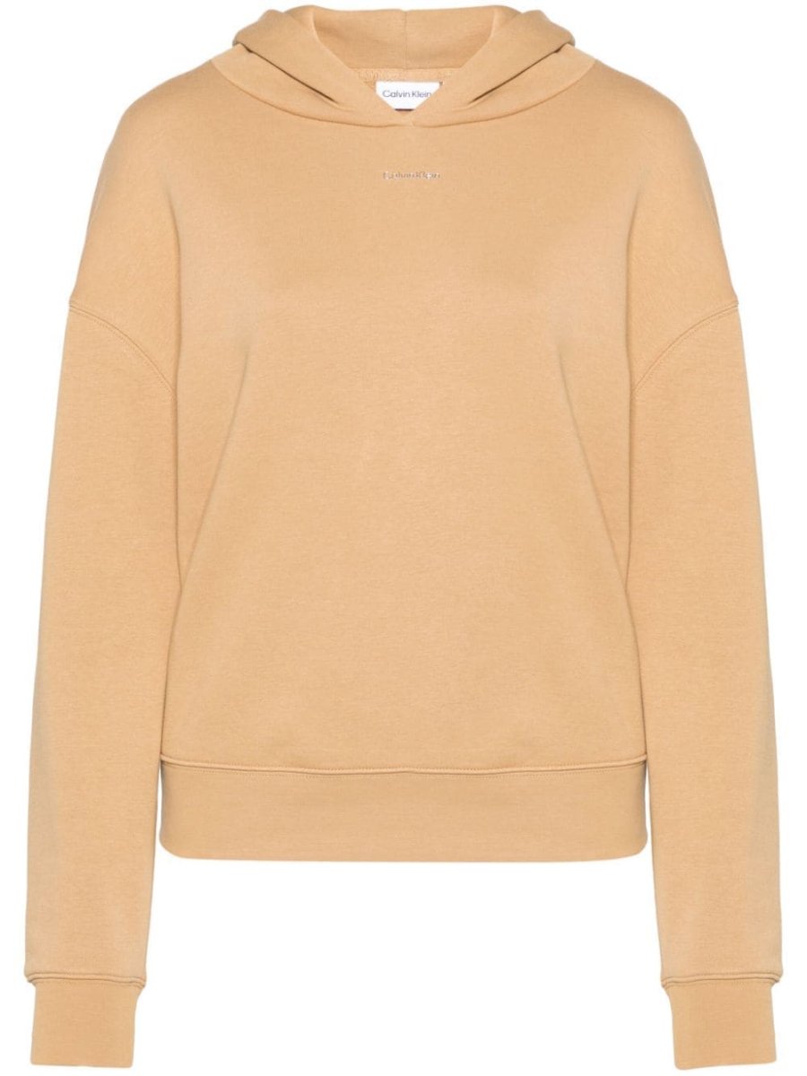 logo-print hoodie