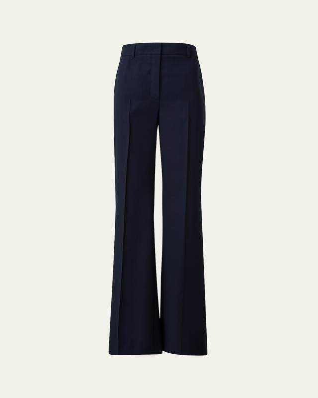 Florine Straight Leg Wool Pants