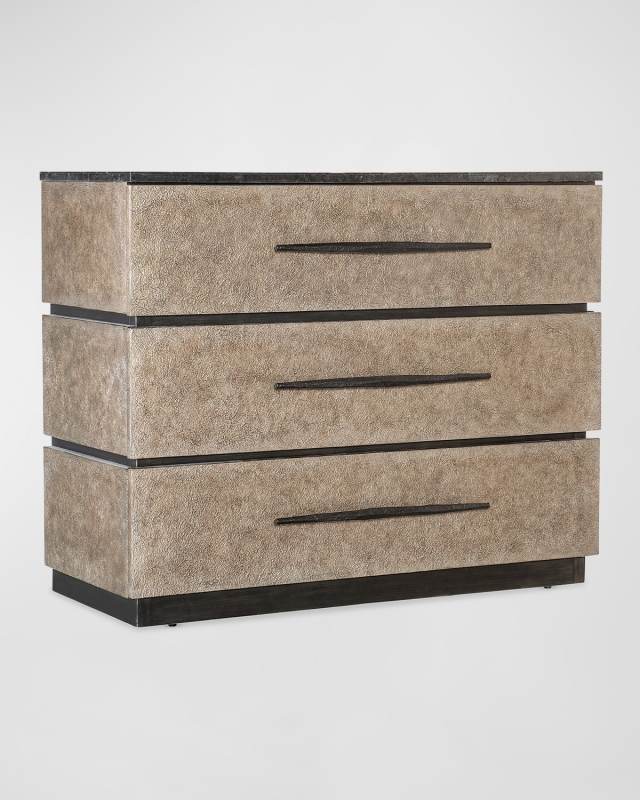 Stacked 3-Drawer Chest