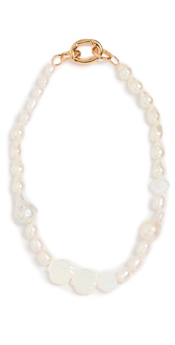 SHASHI Ile de Re Necklace Gold