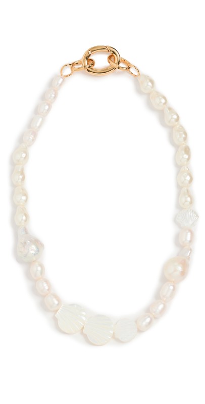 SHASHI Ile de Re Necklace Gold