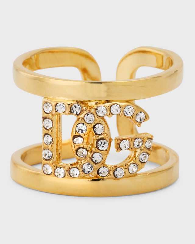 Crystal DG Cuff Ring