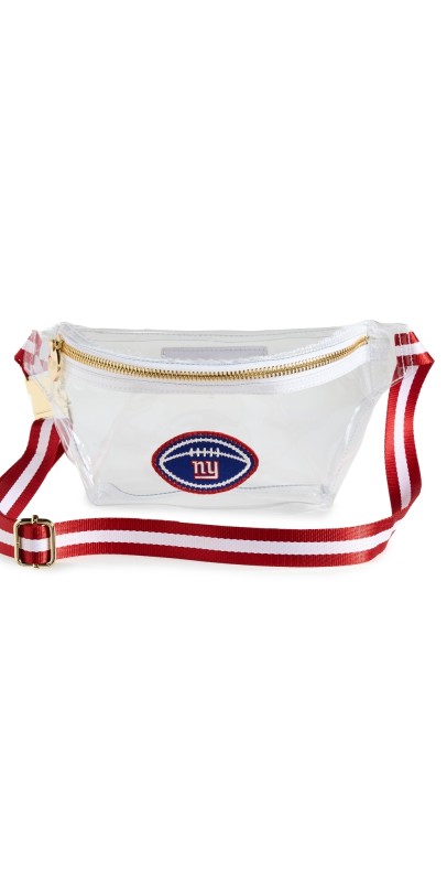 Stoney Clover Lane New York Giants Clear Fanny Pack Red/Whit