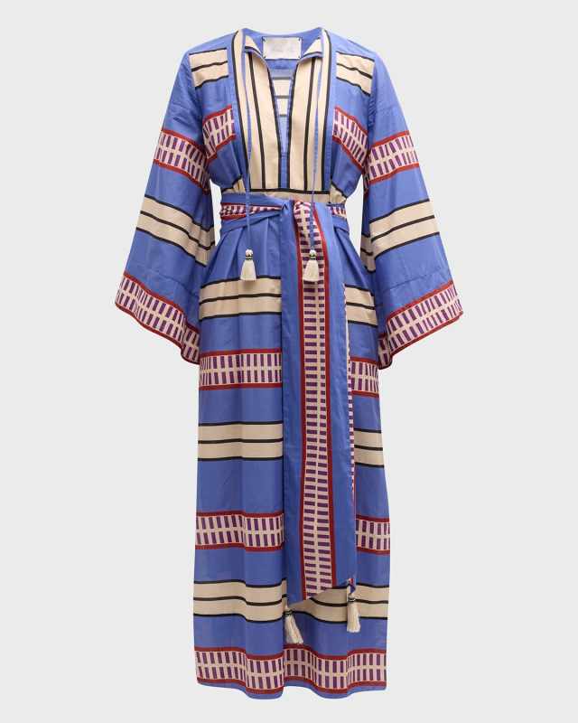 Tropical Palm Tunic Dress