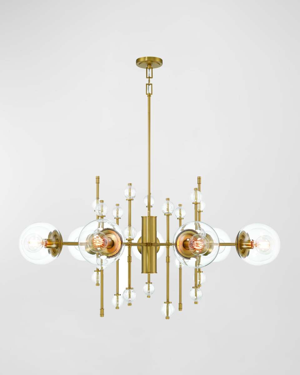 Traiton 9-Light Chandelier
